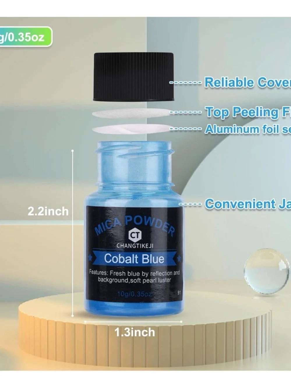 Mica Powder Set — Multi-Color 24-Color Kit - Picture 5 of 5